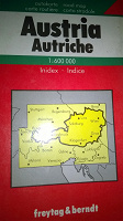 Отдается в дар Карта Австрии (на немецком)