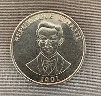 Отдается в дар Монетка Гаити