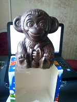 Отдается в дар шоколадная обезьяна