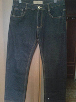 Отдается в дар Тёмные мужские джинсы, размер 34/30