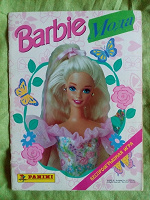Отдается в дар Журнал с наклейками «Barbie мода" 1995 год