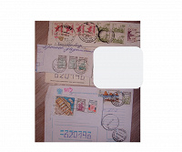 Отдается в дар Старые конверты и марки с конвертов.