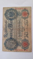 Отдается в дар Немецкие банкноты начала 20 века
