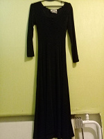 Отдается в дар платье чёрное