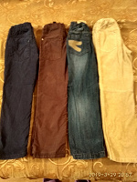 Отдается в дар Брюки, джинсы для мальчика.116-122