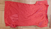 Отдается в дар Платье атласное оранжевое 42-44 р.