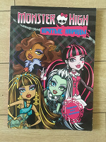 Отдается в дар Раскраска с наклейками Monster High