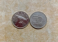 Отдается в дар Монета Венгрии 50 форинтов