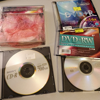 Отдается в дар Болванки CD DVD