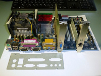 Отдается в дар Комплект для компьютера Pentium 4