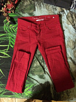Отдается в дар Красные джинсы 42-44