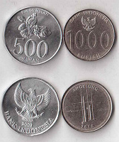 Отдается в дар монеты Индонезии