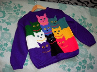 Отдается в дар Детский кото-свитер