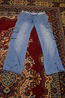 Отдается в дар Штаны джинсовые 44 размер
