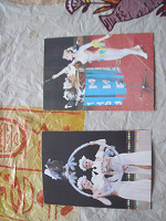 Отдается в дар карманные календарики «цирк», 19982,1985,1987,1988 г