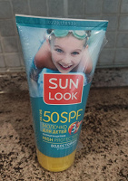 Отдается в дар Солнцезащитный крем sun look 50 spf для детей