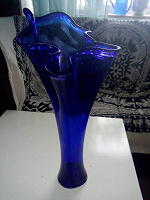 Отдается в дар Синяя ваза