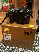 Отдается в дар Фотоаппарат Nikon D80