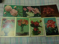 Отдается в дар открытки цветы