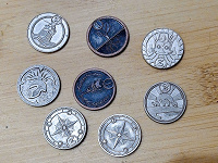 Отдается в дар Монеты из пятерочки и тайны 5 планеты