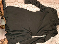 Отдается в дар черное платье в пол