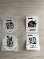 Отдается в дар Наклейки Love is