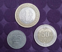 Отдается в дар Монетки Турции