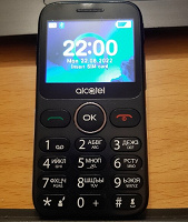 Отдается в дар Телефон для пожилых Alcatel