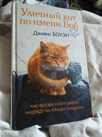 Отдается в дар Книга: Уличный кот по имени Боб