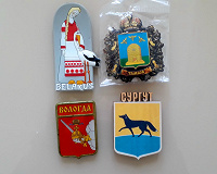 Отдается в дар Магниты географические