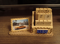 Отдается в дар Настольный календарь из Кубы