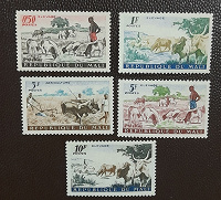 Отдается в дар Почтовые марки Мали 1961 г.