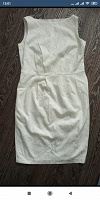 Отдается в дар Нарядное белое платье 44-46