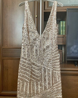 Отдается в дар Мини-платье нарядное с пайетками, размер S