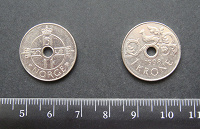 Отдается в дар Норвежская монета