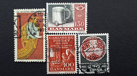 Отдается в дар Культура, искусство и наука на почтовых марках Дании.