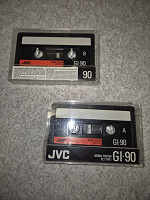 Отдается в дар Аудиокассеты JVC