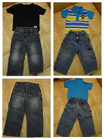 Отдается в дар джинсы с футболками на мальчика лет двух