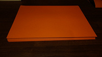 Отдается в дар Оранжевая бумага А4