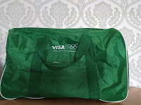 Отдается в дар Новая дорожная зеленая сумка