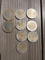 Отдается в дар Турецкие монеты.