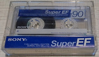 Отдается в дар Аудиокассета SONY Super EF 90