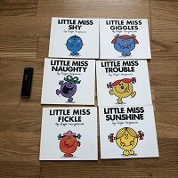 Отдается в дар Детские книжки на английском Little Miss 6шт