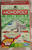 Отдается в дар Мини-игра Монополия (дорожный формат)