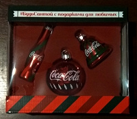 Отдается в дар Елочные игрушки Coca-Cola