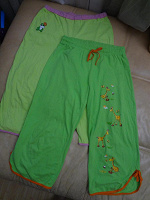 Отдается в дар домашние зеленые штанишки L