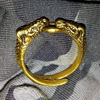 Отдается в дар Безразмерное кольцо с драконами