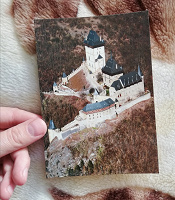 Отдается в дар Сувенирная открытка с замком