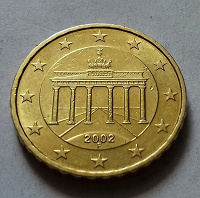 Отдается в дар 20 евроцентов 2002 г. Германия