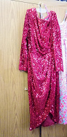 Отдается в дар Платье красное-прекрасное. 50 размер